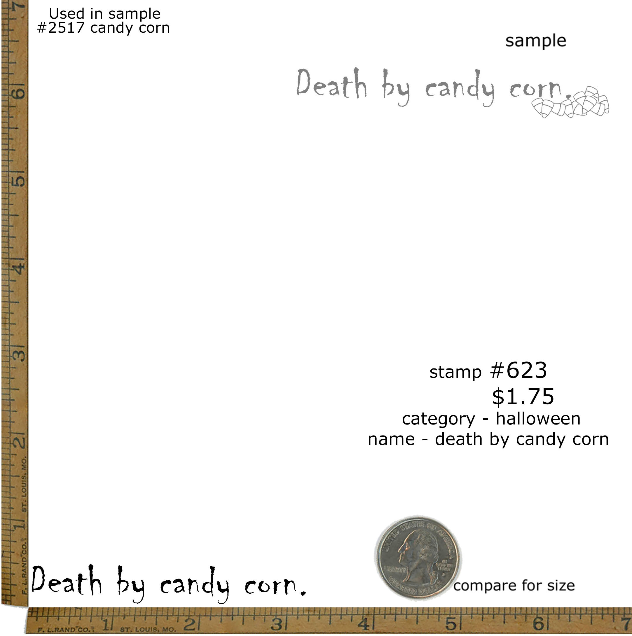 #623 - Death by Candy Corn - Halloween